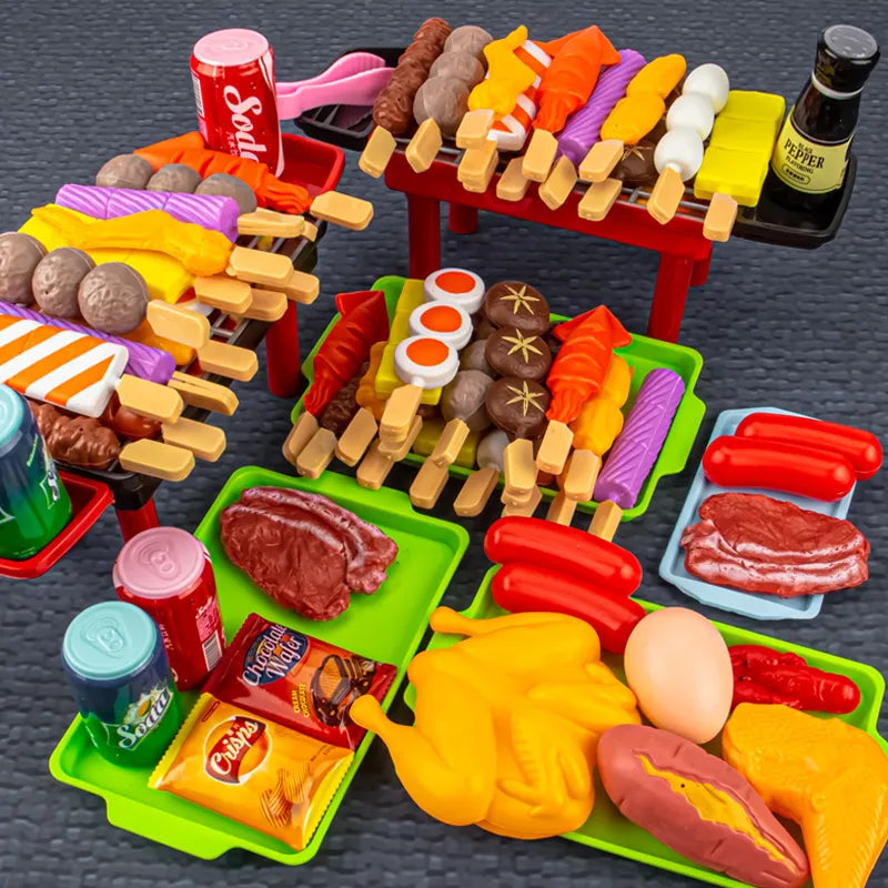 Kit de Churrasco Infantil de Simulação