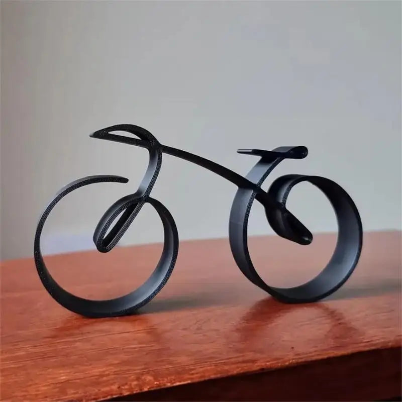 Escultura de Bicicleta Minimalista